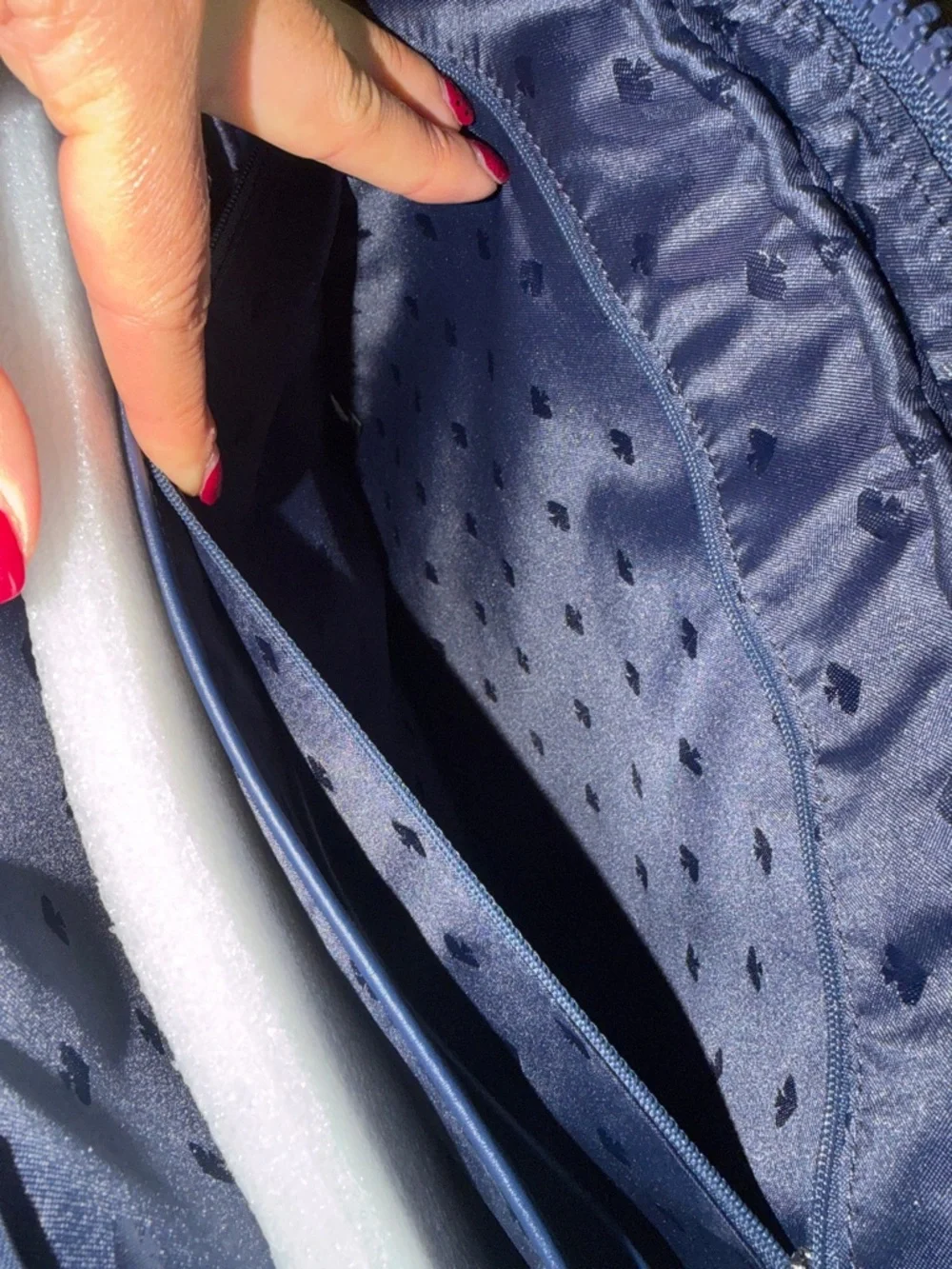 kate spade Navy Structured Laptop Bag with Removable Strap
